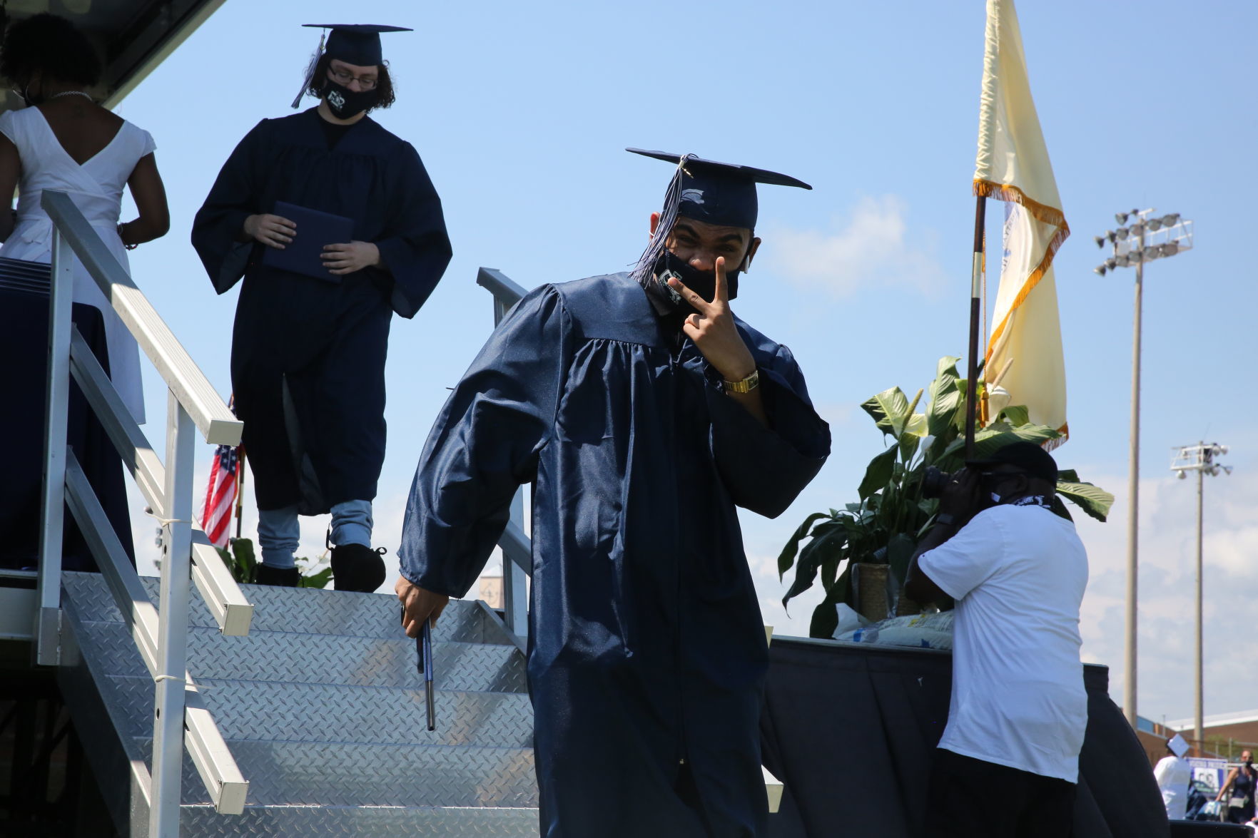 Atlantic City High School 2020 graduation. Wednesday, July 8, 2020.